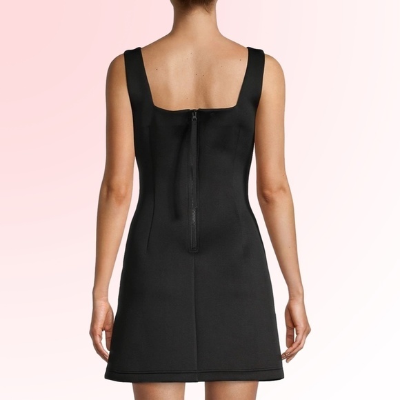 Cπ
Ίynthia Rowley Dress Versatile Bonded Textile Black Mini Refined Fashion - Picture 5 of 10